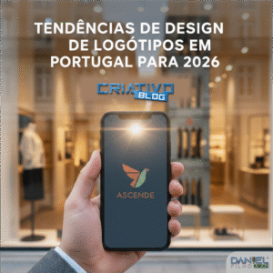 Read more about the article Tendências de Design de Logótipos em Portugal para 2026: O que está em alta?