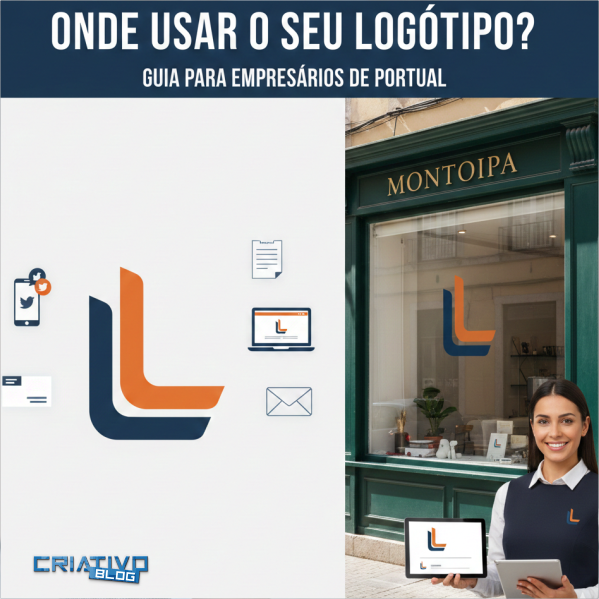 Onde usar o seu logótipo? Um guia para novos empresários em Portugal