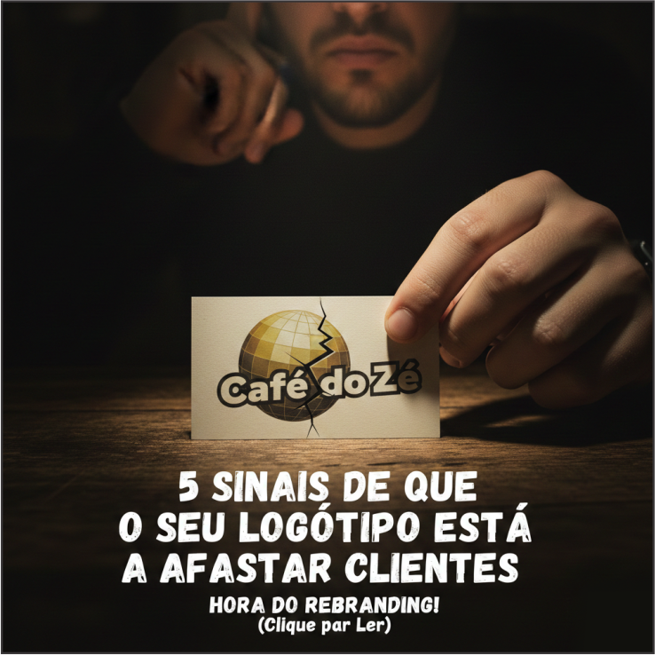 5 Sinais de que o seu logótipo atual está a afastar clientes (Hora do Rebranding!)